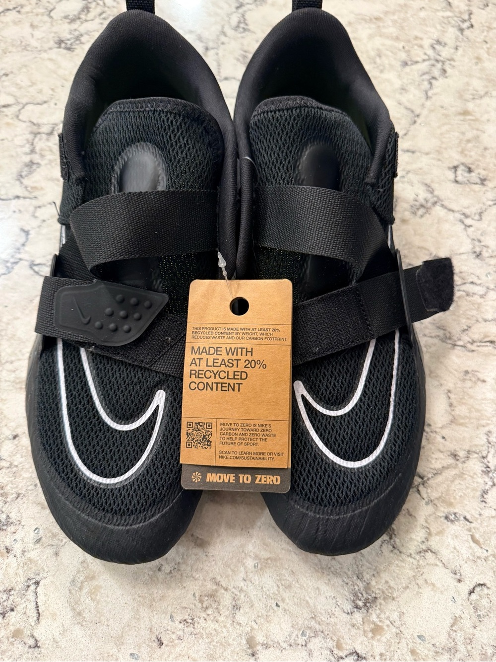 Nike Black cycling Super Rep shoes. New with tags, never worn.